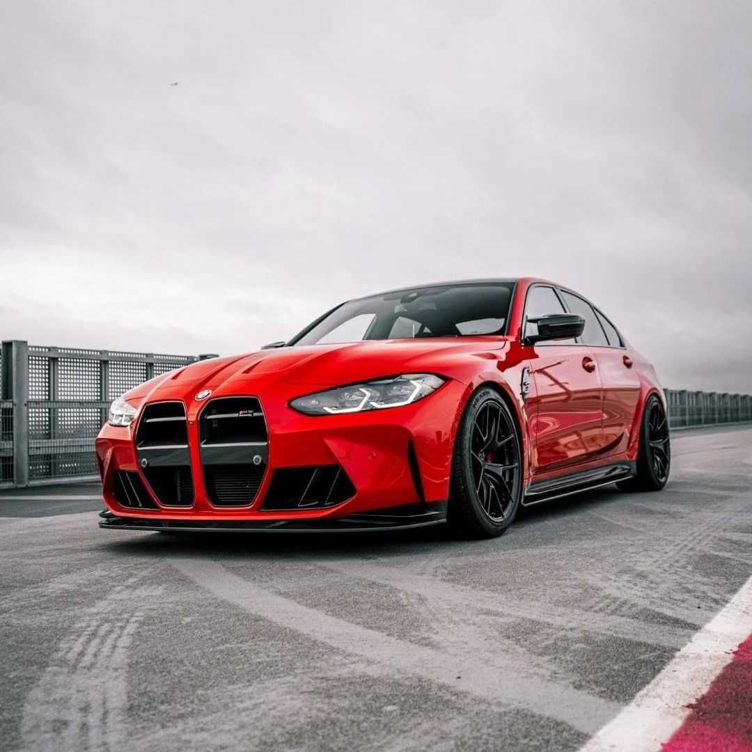 Dry carbon fiber for BMW G80 and G82 front bumper vents