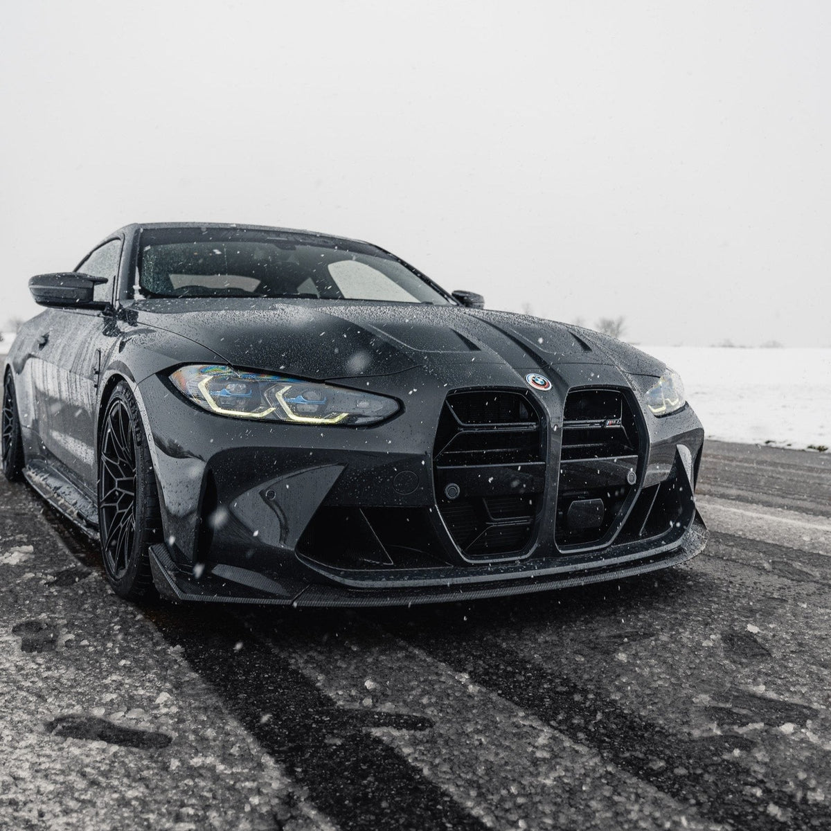 BMW G80 M3 & G82 M4 Gloss Black Style Front Kidney