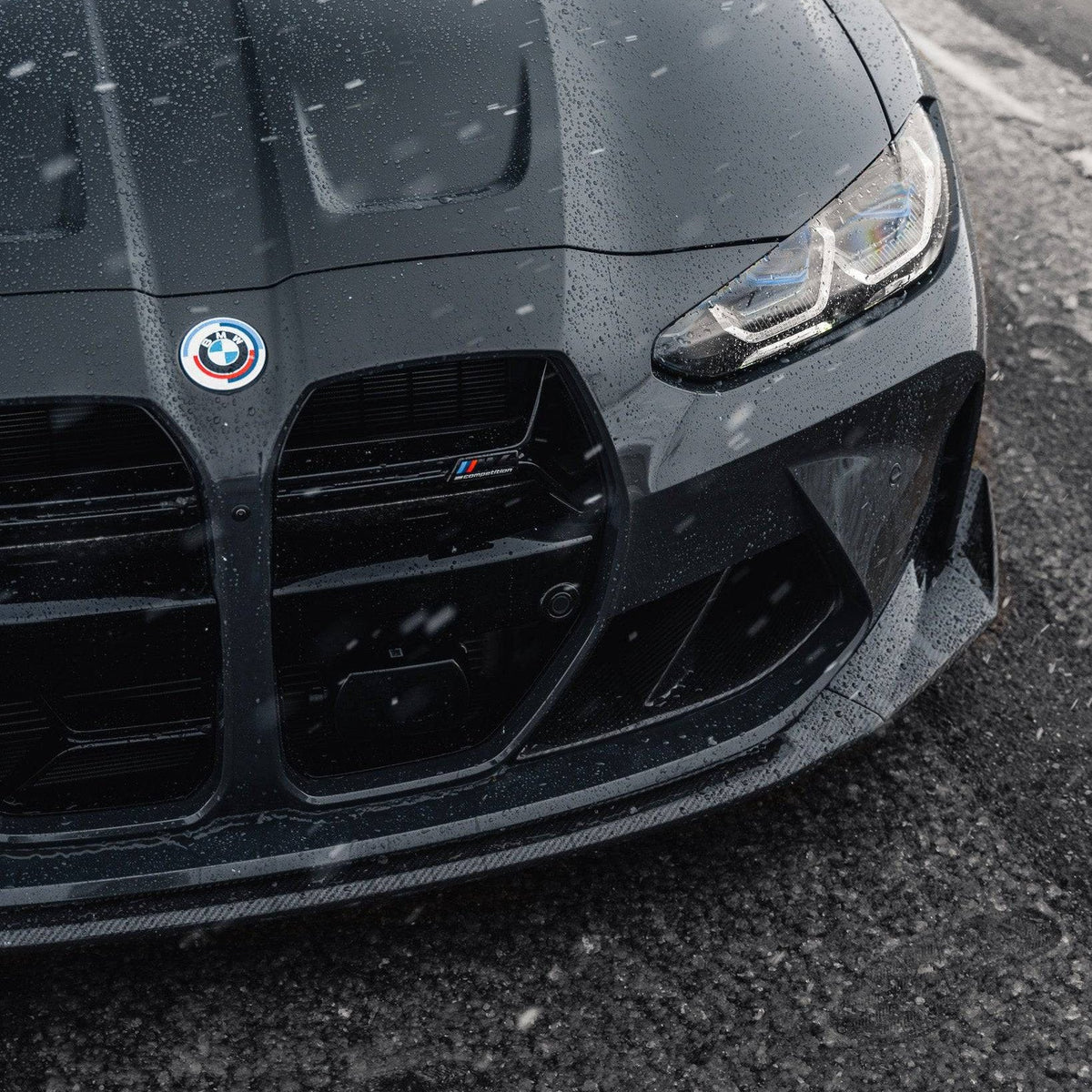 BMW G80 M3 & G82 M4 Gloss Black Style Front Kidney