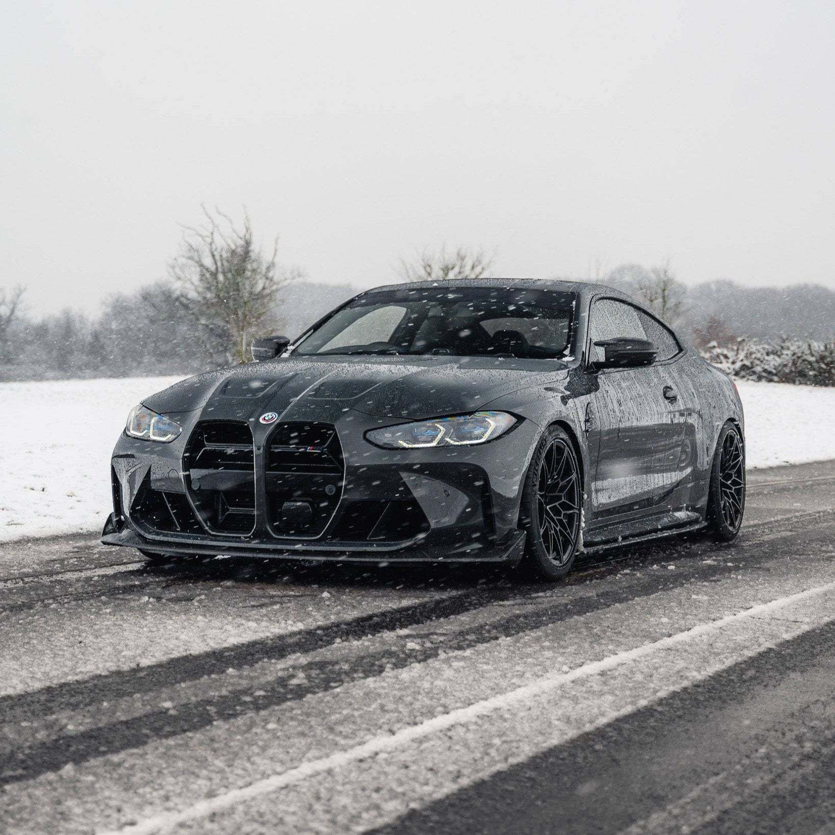 BMW G80 M3 & G82 M4 Gloss Black Style Front Kidney