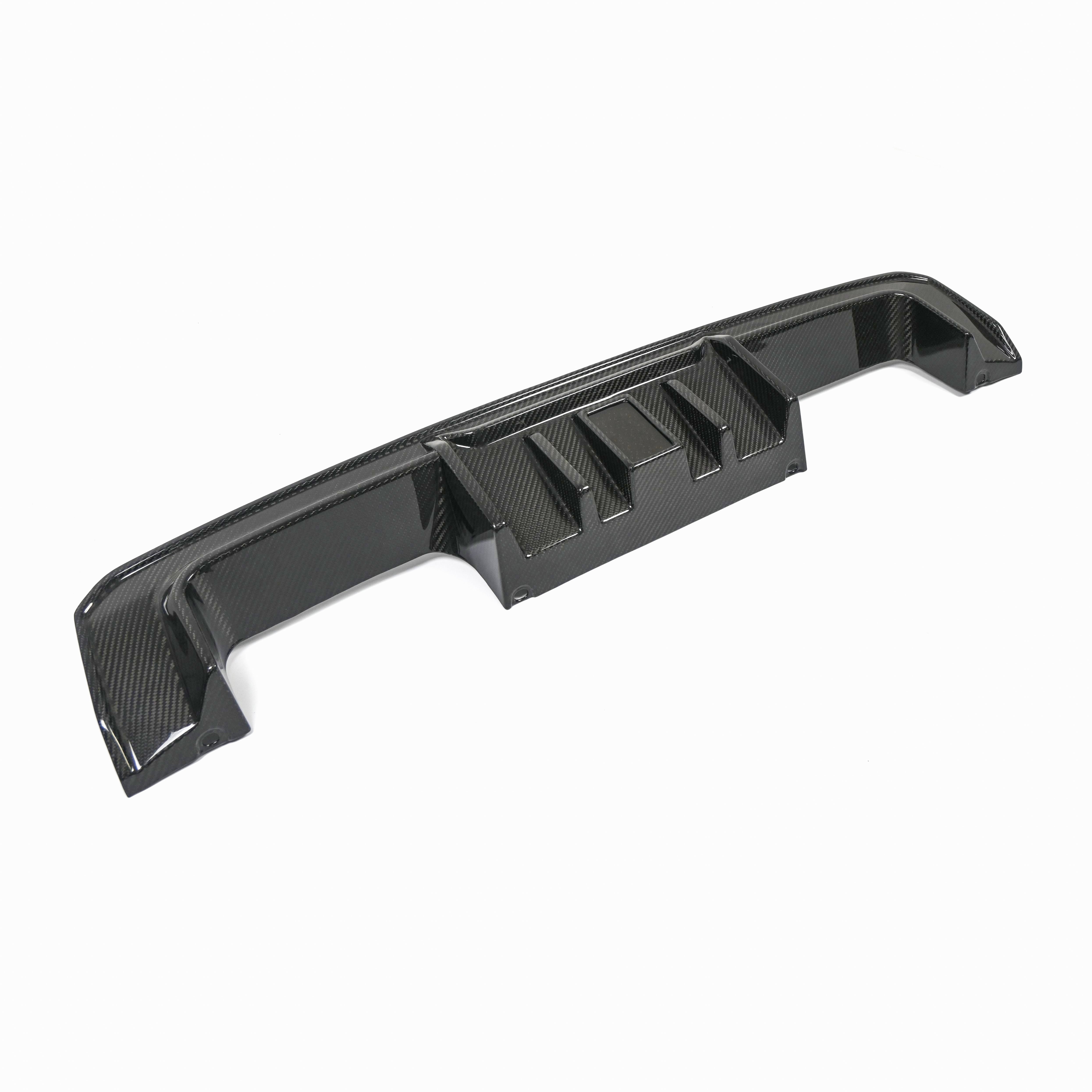 BMW M3 G80 / M4 G82 - CARBON FIBER REAR DIFFUSER WITH F1 LED (V2)