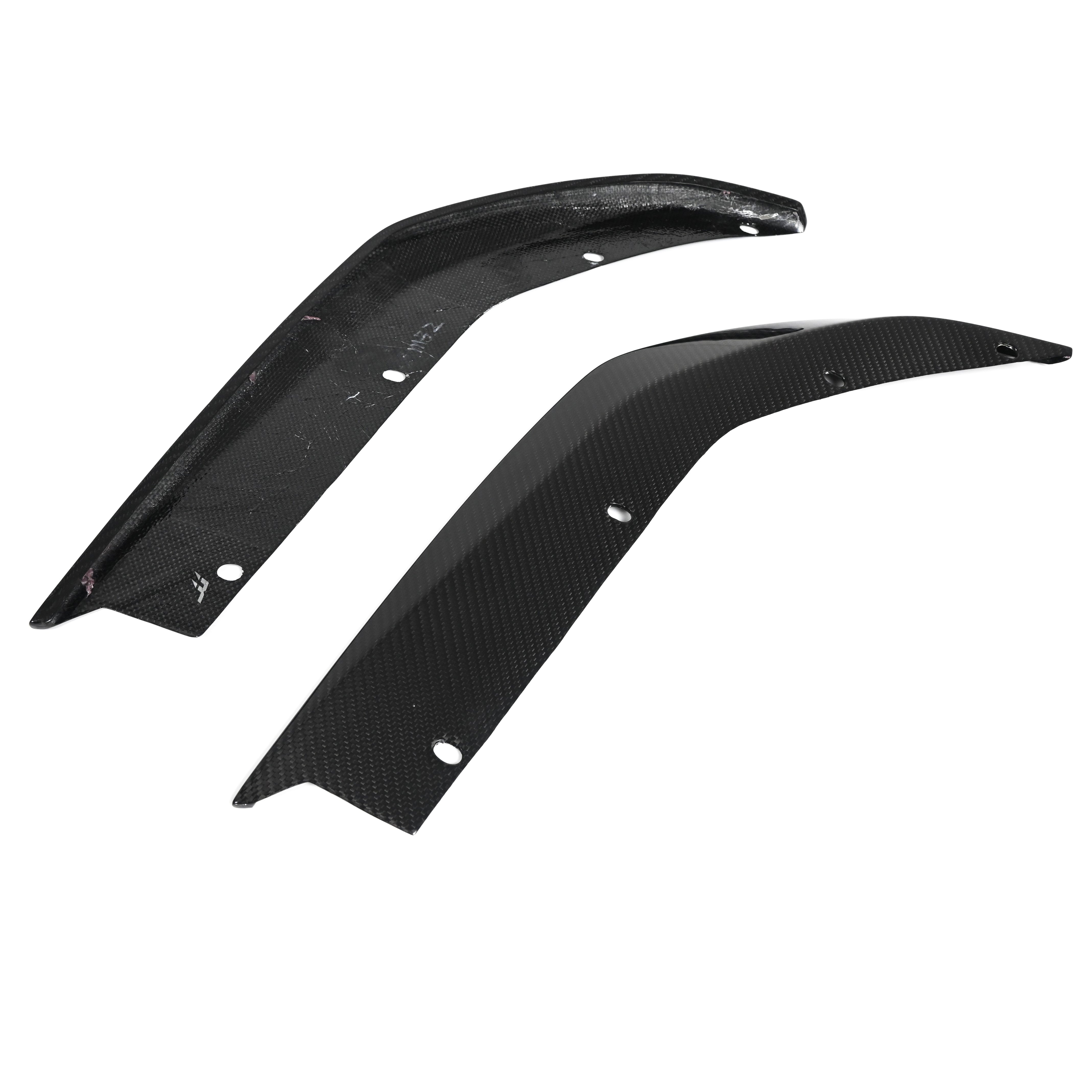 BMW G80 G81 G82 G83 bumper spoilers, diffusers, dry carbon fiber R44 rear diffusers
