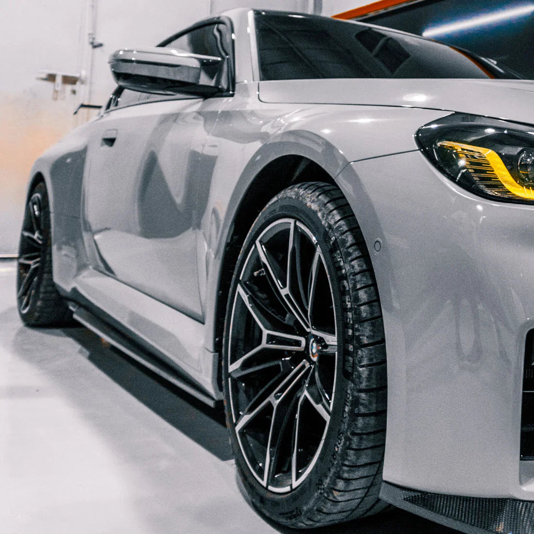 BMW M2 G87 Dry Carbon Fiber R44 Side Skirts - Amxnx
