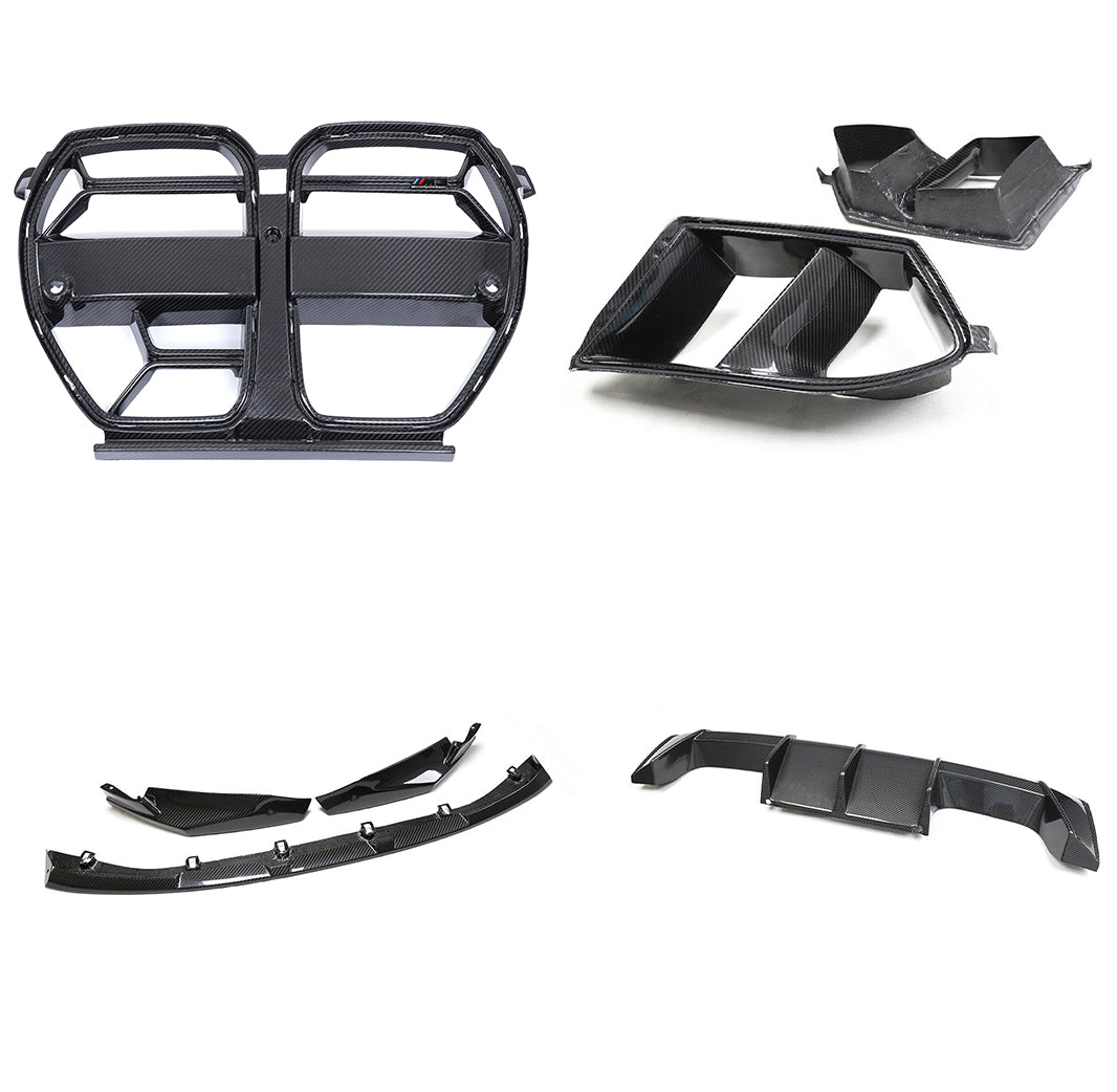 BMW M3/M4 G80/G81/G82/G83 Carbon Fiber Modification Kit