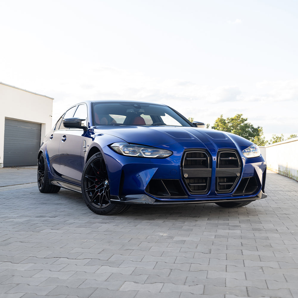 BMW M3/M4 G80/G82 Dry carbon fiber front bar trend - Amxnx